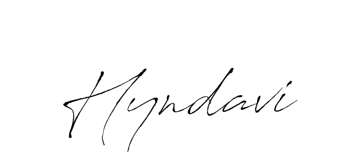 Create a beautiful signature design for name Hyndavi. With this signature (Antro_Vectra) fonts, you can make a handwritten signature for free. Hyndavi signature style 6 images and pictures png