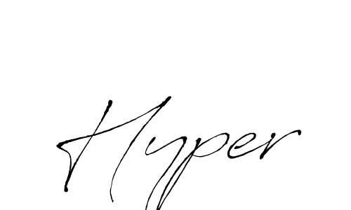 Also we have Hyper name is the best signature style. Create professional handwritten signature collection using Antro_Vectra autograph style. Hyper signature style 6 images and pictures png