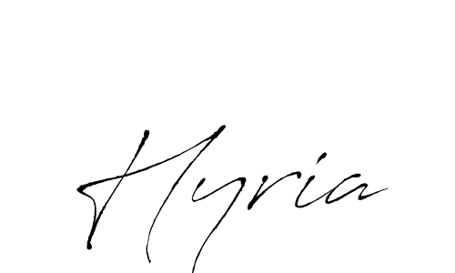 You should practise on your own different ways (Antro_Vectra) to write your name (Hyria) in signature. don't let someone else do it for you. Hyria signature style 6 images and pictures png