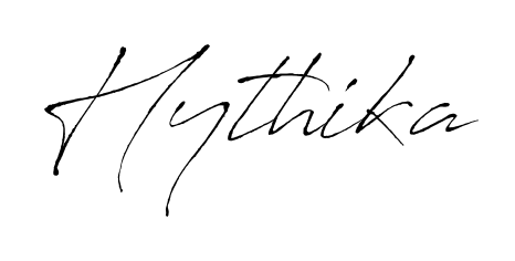 Similarly Antro_Vectra is the best handwritten signature design. Signature creator online. You can use it as an online autograph creator for name Hythika. Hythika signature style 6 images and pictures png