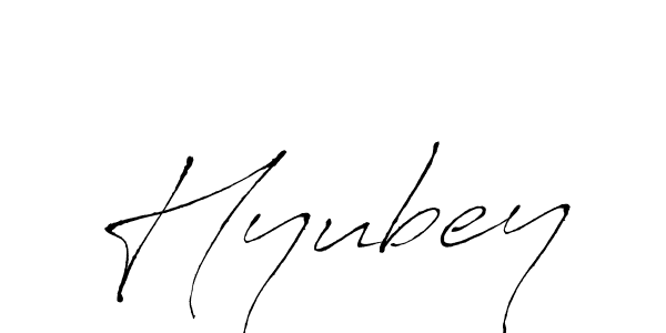 Also You can easily find your signature by using the search form. We will create Hyubey name handwritten signature images for you free of cost using Antro_Vectra sign style. Hyubey signature style 6 images and pictures png