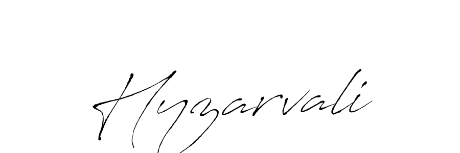 How to make Hyzarvali signature? Antro_Vectra is a professional autograph style. Create handwritten signature for Hyzarvali name. Hyzarvali signature style 6 images and pictures png