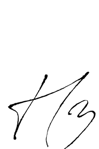 Design your own signature with our free online signature maker. With this signature software, you can create a handwritten (Antro_Vectra) signature for name Hz. Hz signature style 6 images and pictures png