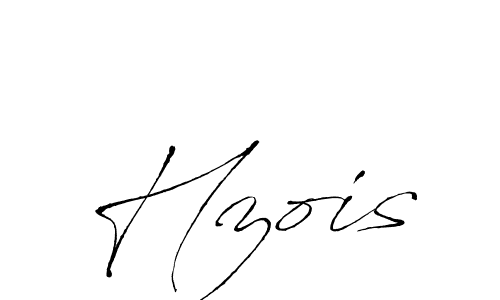 Use a signature maker to create a handwritten signature online. With this signature software, you can design (Antro_Vectra) your own signature for name Hzois. Hzois signature style 6 images and pictures png