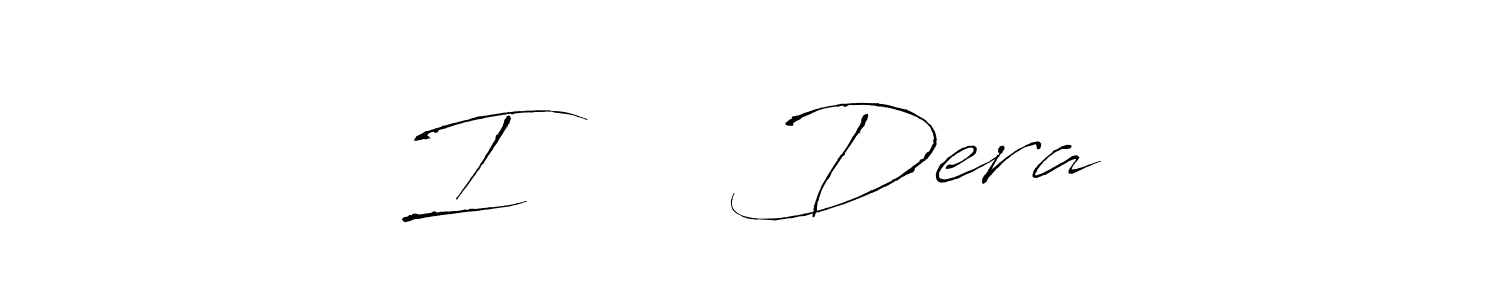 Use a signature maker to create a handwritten signature online. With this signature software, you can design (Antro_Vectra) your own signature for name I  ❤️  Dera. I  ❤️  Dera signature style 6 images and pictures png