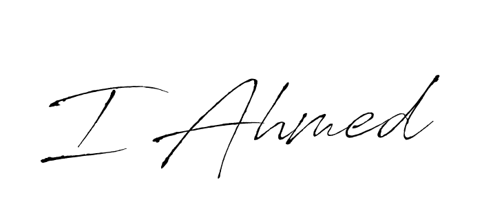 Similarly Antro_Vectra is the best handwritten signature design. Signature creator online .You can use it as an online autograph creator for name I Ahmed. I Ahmed signature style 6 images and pictures png