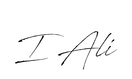 Antro_Vectra is a professional signature style that is perfect for those who want to add a touch of class to their signature. It is also a great choice for those who want to make their signature more unique. Get I Ali name to fancy signature for free. I Ali signature style 6 images and pictures png