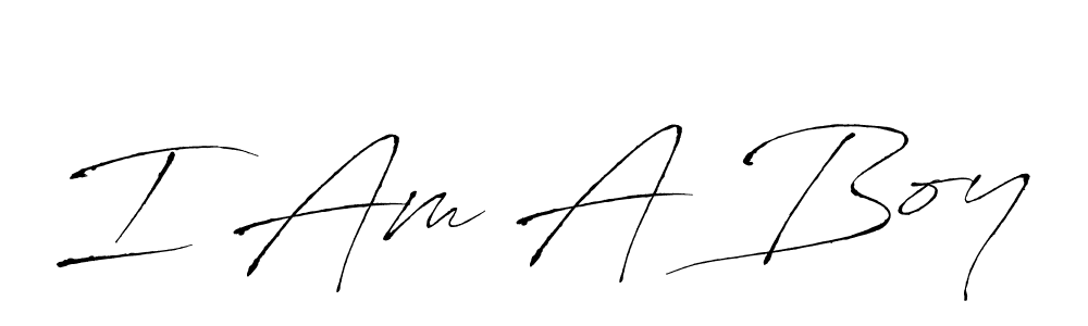 Also You can easily find your signature by using the search form. We will create I Am A Boy name handwritten signature images for you free of cost using Antro_Vectra sign style. I Am A Boy signature style 6 images and pictures png