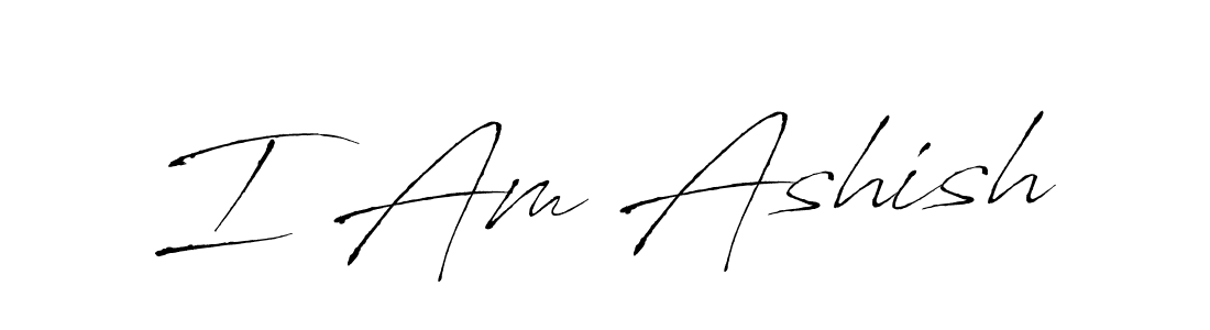 Make a short I Am Ashish signature style. Manage your documents anywhere anytime using Antro_Vectra. Create and add eSignatures, submit forms, share and send files easily. I Am Ashish signature style 6 images and pictures png