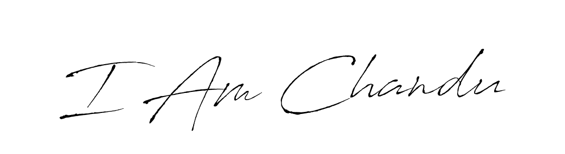 Antro_Vectra is a professional signature style that is perfect for those who want to add a touch of class to their signature. It is also a great choice for those who want to make their signature more unique. Get I Am Chandu name to fancy signature for free. I Am Chandu signature style 6 images and pictures png