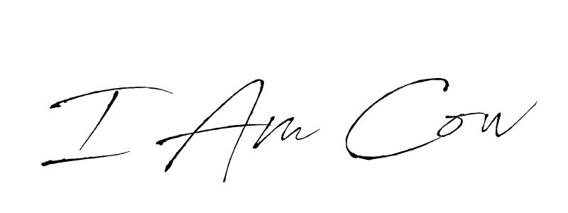 How to Draw I Am Cow signature style? Antro_Vectra is a latest design signature styles for name I Am Cow. I Am Cow signature style 6 images and pictures png