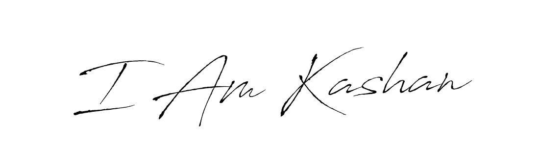 The best way (Antro_Vectra) to make a short signature is to pick only two or three words in your name. The name I Am Kashan include a total of six letters. For converting this name. I Am Kashan signature style 6 images and pictures png