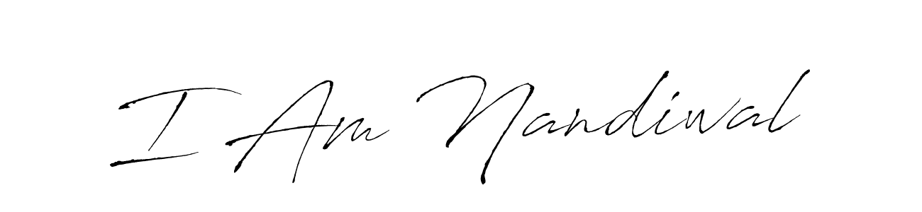 You can use this online signature creator to create a handwritten signature for the name I Am Nandiwal. This is the best online autograph maker. I Am Nandiwal signature style 6 images and pictures png