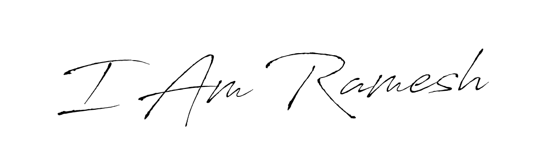Once you've used our free online signature maker to create your best signature Antro_Vectra style, it's time to enjoy all of the benefits that I Am Ramesh name signing documents. I Am Ramesh signature style 6 images and pictures png
