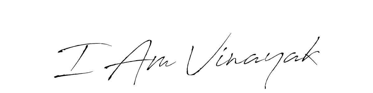 It looks lik you need a new signature style for name I Am Vinayak. Design unique handwritten (Antro_Vectra) signature with our free signature maker in just a few clicks. I Am Vinayak signature style 6 images and pictures png