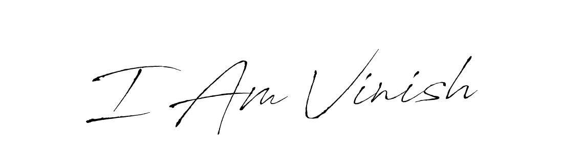 Here are the top 10 professional signature styles for the name I Am Vinish. These are the best autograph styles you can use for your name. I Am Vinish signature style 6 images and pictures png