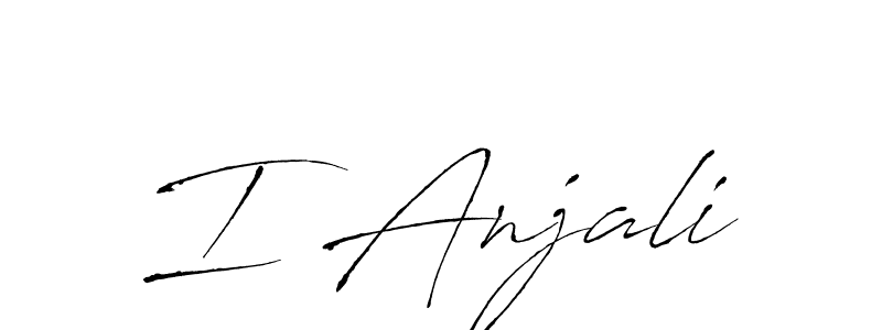 Also You can easily find your signature by using the search form. We will create I Anjali name handwritten signature images for you free of cost using Antro_Vectra sign style. I Anjali signature style 6 images and pictures png