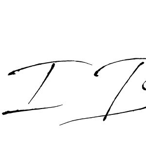 Similarly Antro_Vectra is the best handwritten signature design. Signature creator online .You can use it as an online autograph creator for name I B. I B signature style 6 images and pictures png