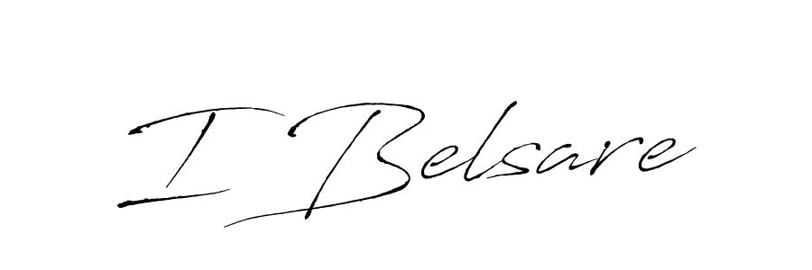 Use a signature maker to create a handwritten signature online. With this signature software, you can design (Antro_Vectra) your own signature for name I Belsare. I Belsare signature style 6 images and pictures png