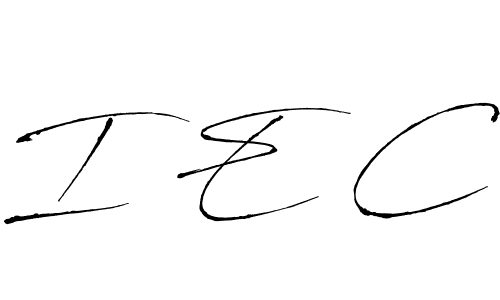 How to make I E C signature? Antro_Vectra is a professional autograph style. Create handwritten signature for I E C name. I E C signature style 6 images and pictures png