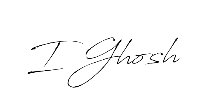 Make a beautiful signature design for name I Ghosh. Use this online signature maker to create a handwritten signature for free. I Ghosh signature style 6 images and pictures png