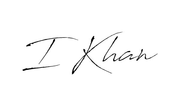 Here are the top 10 professional signature styles for the name I Khan. These are the best autograph styles you can use for your name. I Khan signature style 6 images and pictures png