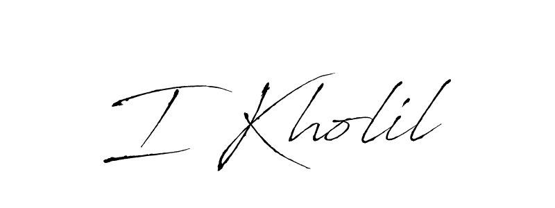 Best and Professional Signature Style for I Kholil. Antro_Vectra Best Signature Style Collection. I Kholil signature style 6 images and pictures png