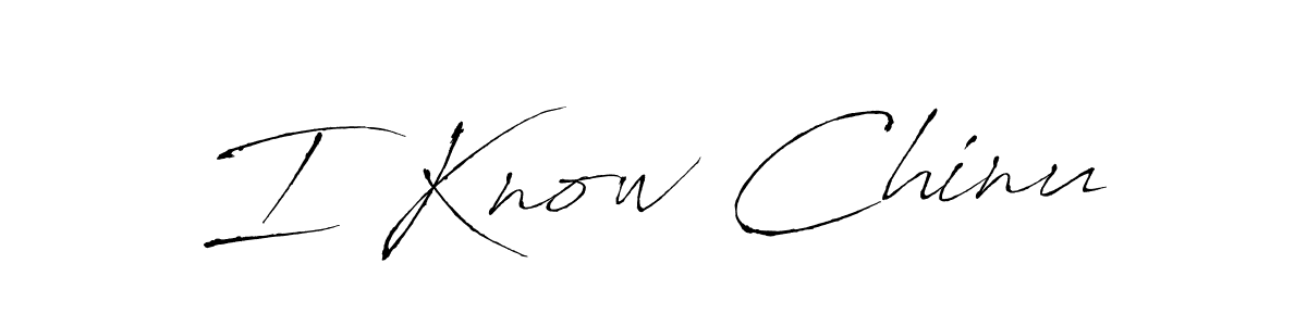 Make a beautiful signature design for name I Know Chinu. Use this online signature maker to create a handwritten signature for free. I Know Chinu signature style 6 images and pictures png