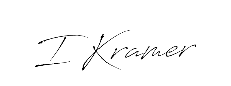 Once you've used our free online signature maker to create your best signature Antro_Vectra style, it's time to enjoy all of the benefits that I Kramer name signing documents. I Kramer signature style 6 images and pictures png