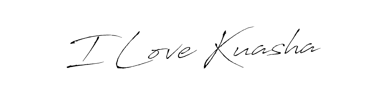 How to make I Love Kuasha signature? Antro_Vectra is a professional autograph style. Create handwritten signature for I Love Kuasha name. I Love Kuasha signature style 6 images and pictures png