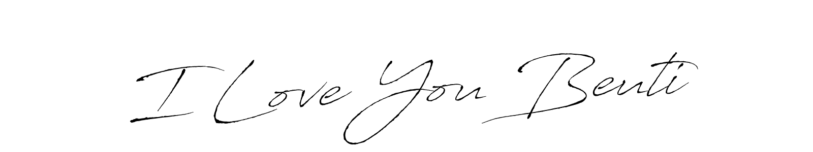 Make a short I Love You Beuti signature style. Manage your documents anywhere anytime using Antro_Vectra. Create and add eSignatures, submit forms, share and send files easily. I Love You Beuti signature style 6 images and pictures png