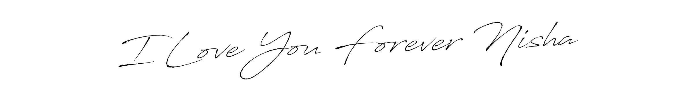 See photos of I Love You Forever Nisha official signature by Spectra . Check more albums & portfolios. Read reviews & check more about Antro_Vectra font. I Love You Forever Nisha signature style 6 images and pictures png