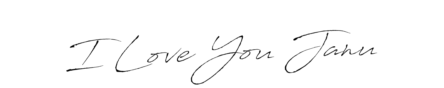It looks lik you need a new signature style for name I Love You Janu. Design unique handwritten (Antro_Vectra) signature with our free signature maker in just a few clicks. I Love You Janu signature style 6 images and pictures png
