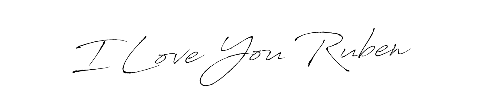 Also You can easily find your signature by using the search form. We will create I Love You Ruben name handwritten signature images for you free of cost using Antro_Vectra sign style. I Love You Ruben signature style 6 images and pictures png