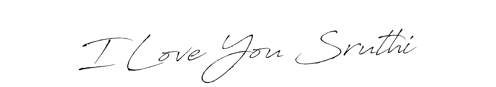 You can use this online signature creator to create a handwritten signature for the name I Love You Sruthi. This is the best online autograph maker. I Love You Sruthi signature style 6 images and pictures png