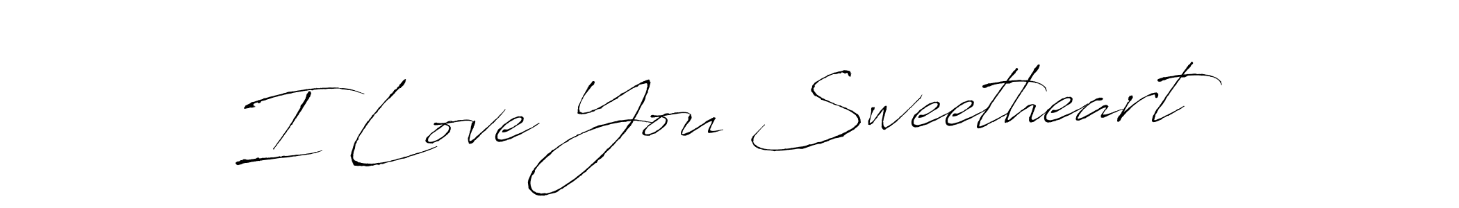 You can use this online signature creator to create a handwritten signature for the name I Love You Sweetheart. This is the best online autograph maker. I Love You Sweetheart signature style 6 images and pictures png