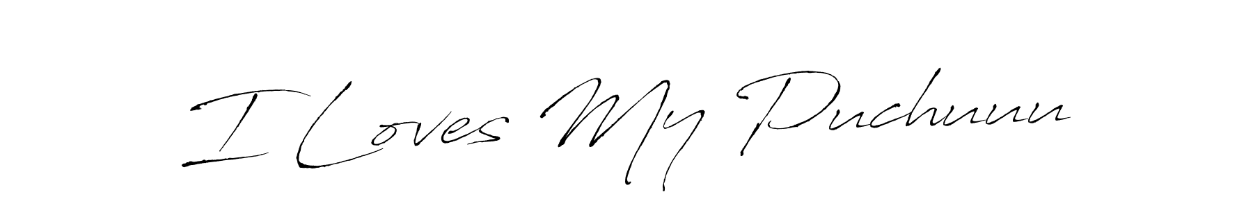 Check out images of Autograph of I Loves My Puchuuu name. Actor I Loves My Puchuuu Signature Style. Antro_Vectra is a professional sign style online. I Loves My Puchuuu signature style 6 images and pictures png