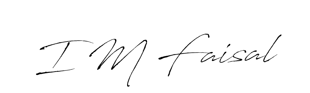 You should practise on your own different ways (Antro_Vectra) to write your name (I M Faisal) in signature. don't let someone else do it for you. I M Faisal signature style 6 images and pictures png