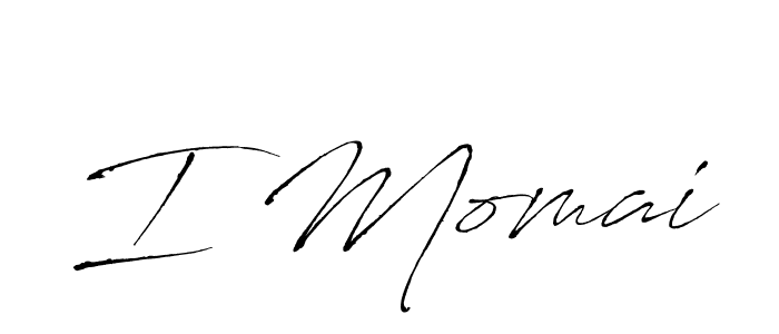 I Momai stylish signature style. Best Handwritten Sign (Antro_Vectra) for my name. Handwritten Signature Collection Ideas for my name I Momai. I Momai signature style 6 images and pictures png