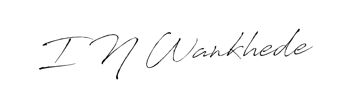 Check out images of Autograph of I N Wankhede name. Actor I N Wankhede Signature Style. Antro_Vectra is a professional sign style online. I N Wankhede signature style 6 images and pictures png