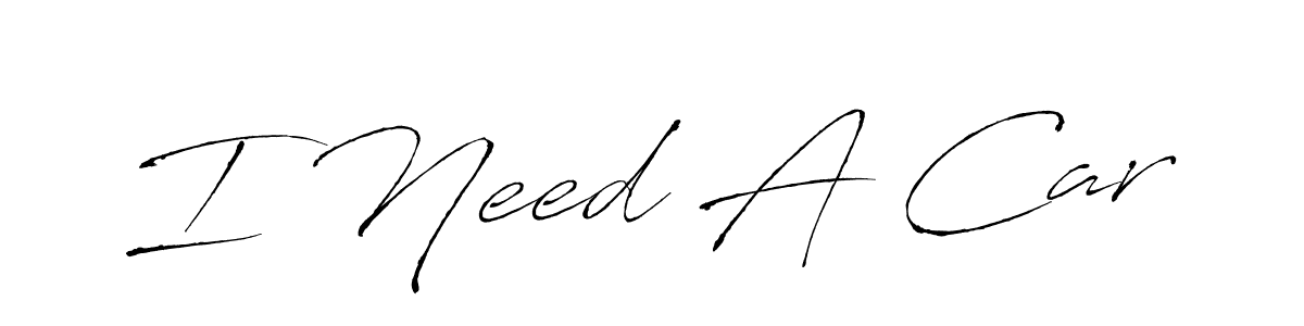 How to Draw I Need A Car signature style? Antro_Vectra is a latest design signature styles for name I Need A Car. I Need A Car signature style 6 images and pictures png