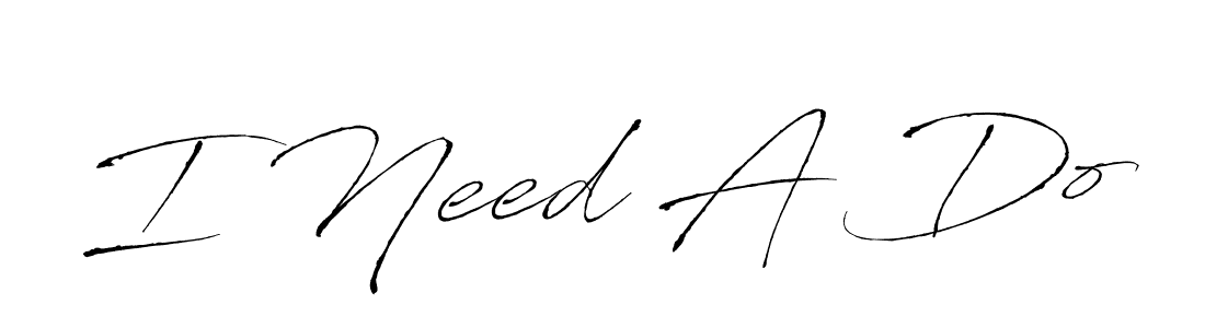 The best way (Antro_Vectra) to make a short signature is to pick only two or three words in your name. The name I Need A Do include a total of six letters. For converting this name. I Need A Do signature style 6 images and pictures png