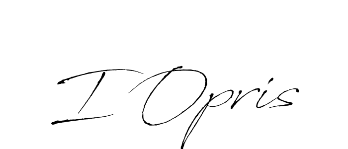 Make a beautiful signature design for name I Opris. Use this online signature maker to create a handwritten signature for free. I Opris signature style 6 images and pictures png