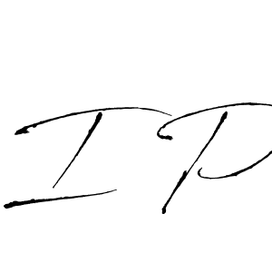 Similarly Antro_Vectra is the best handwritten signature design. Signature creator online .You can use it as an online autograph creator for name I P. I P signature style 6 images and pictures png