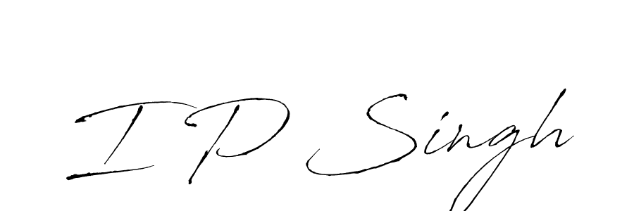 Use a signature maker to create a handwritten signature online. With this signature software, you can design (Antro_Vectra) your own signature for name I P Singh. I P Singh signature style 6 images and pictures png