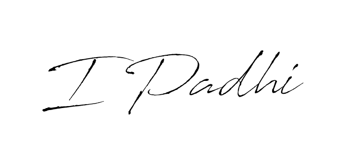 Once you've used our free online signature maker to create your best signature Antro_Vectra style, it's time to enjoy all of the benefits that I Padhi name signing documents. I Padhi signature style 6 images and pictures png