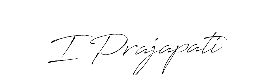 Also You can easily find your signature by using the search form. We will create I Prajapati name handwritten signature images for you free of cost using Antro_Vectra sign style. I Prajapati signature style 6 images and pictures png