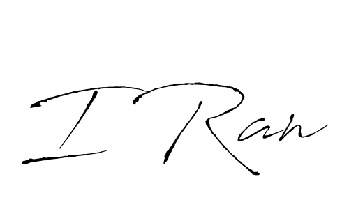 It looks lik you need a new signature style for name I Ran. Design unique handwritten (Antro_Vectra) signature with our free signature maker in just a few clicks. I Ran signature style 6 images and pictures png