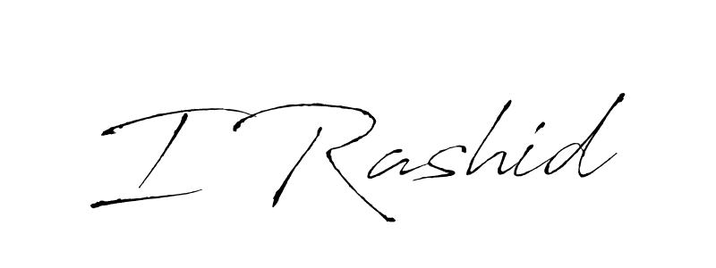 You can use this online signature creator to create a handwritten signature for the name I Rashid. This is the best online autograph maker. I Rashid signature style 6 images and pictures png