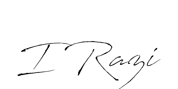 I Razi stylish signature style. Best Handwritten Sign (Antro_Vectra) for my name. Handwritten Signature Collection Ideas for my name I Razi. I Razi signature style 6 images and pictures png